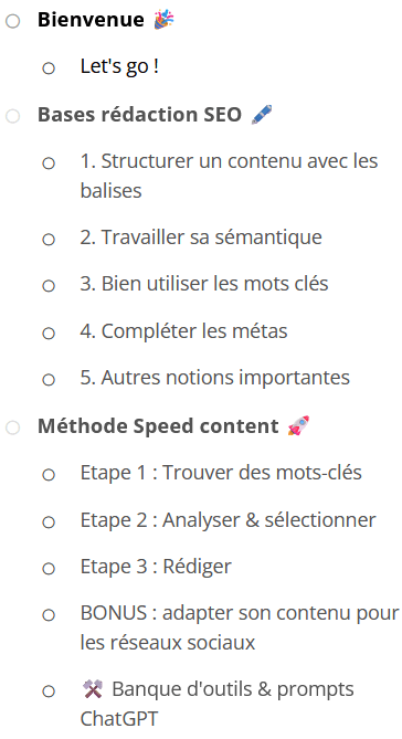 Programme-speed-content